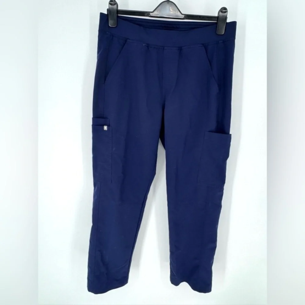 Figs medical, scrubs navy Blue Men's Cargo Pants PO#1803